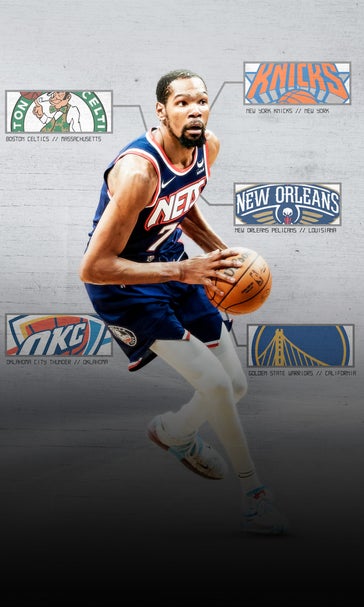 Kevin Durant: Top 5 trade destinations, from Boston to New Orleans